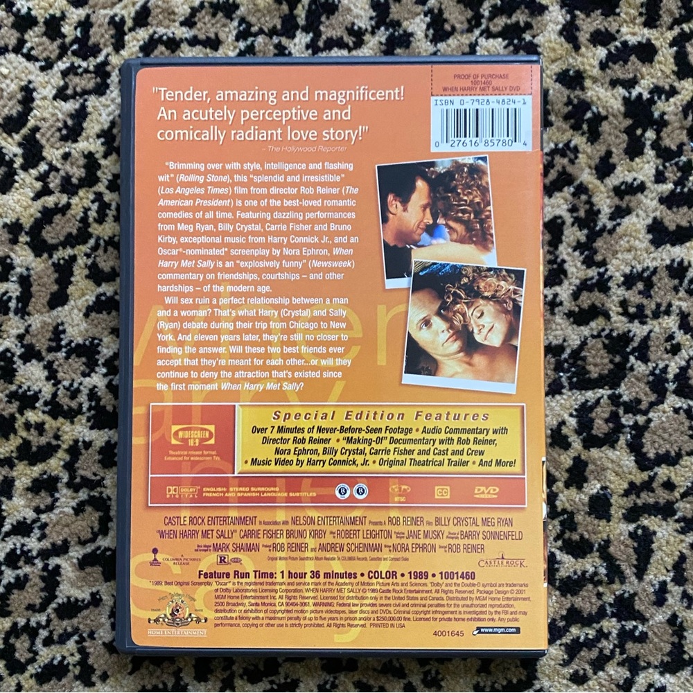 When Harry Met Sally, The Wedding Singer, and My Cousin Vinny DVD Bundle - Picture 3 of 7